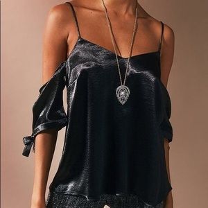 Urban Outfitters cold shoulder top